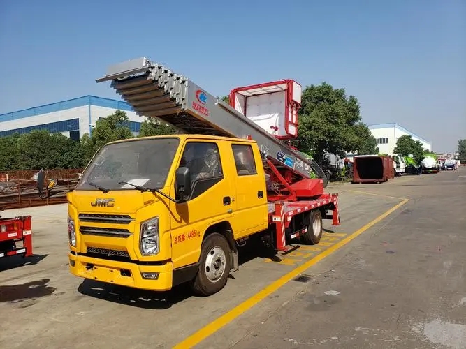 嘉祥附近云梯车出租 砂石搬运